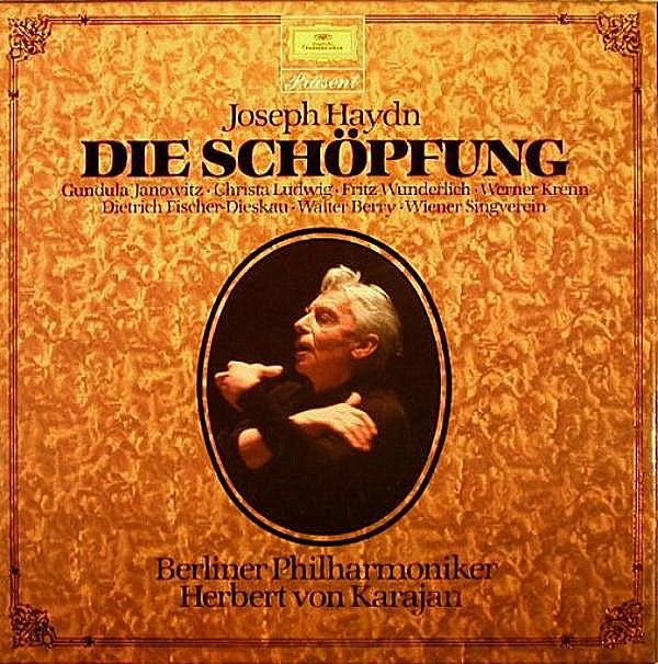 Haydn* / Herbert Von Karajan / Berliner Philharmoniker / Wiener Singverein / Fritz Wunderlich / Werner Krenn / Walter Berry / Dietrich Fischer-Dieskau / Christa Ludwig / Gundula Janowitz : Die Schöpfung (Box + 2xLP)