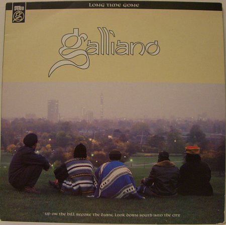 Galliano : Long Time Gone (12", Single)