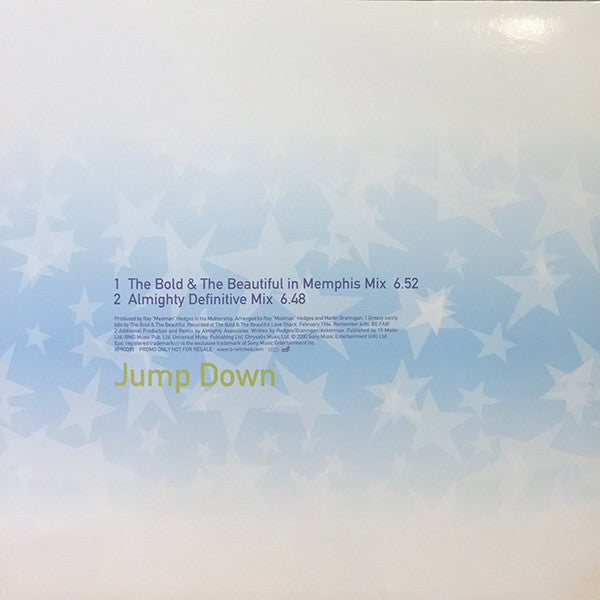 B*Witched : Jump Down (12", Promo)