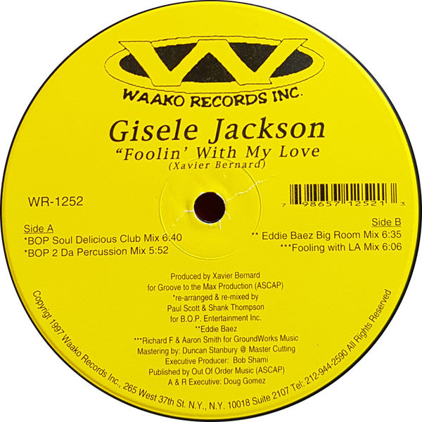 Gisele Jackson : Foolin' With My Love (12")