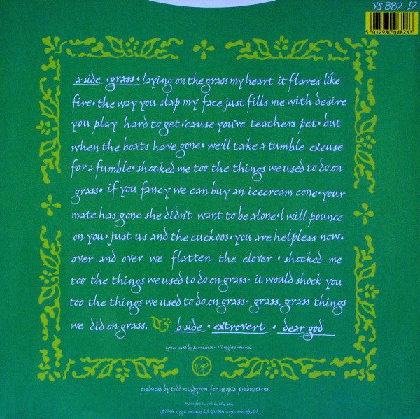 XTC : Grass (12", Single)