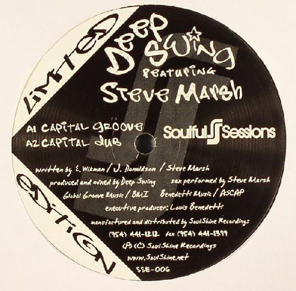 Deep Swing Featuring Steve Marsh : Capital Groove (12", S/Sided, Ltd)