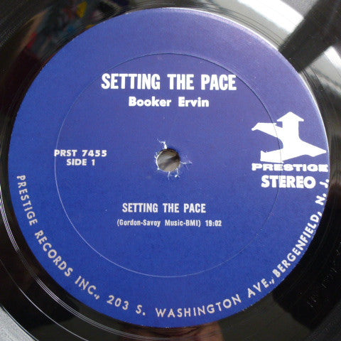 Booker Ervin With Dexter Gordon : Setting The Pace (LP, Album)