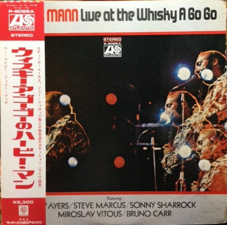 Herbie Mann : Live At The Whisky A Go Go (LP, Album, RE)