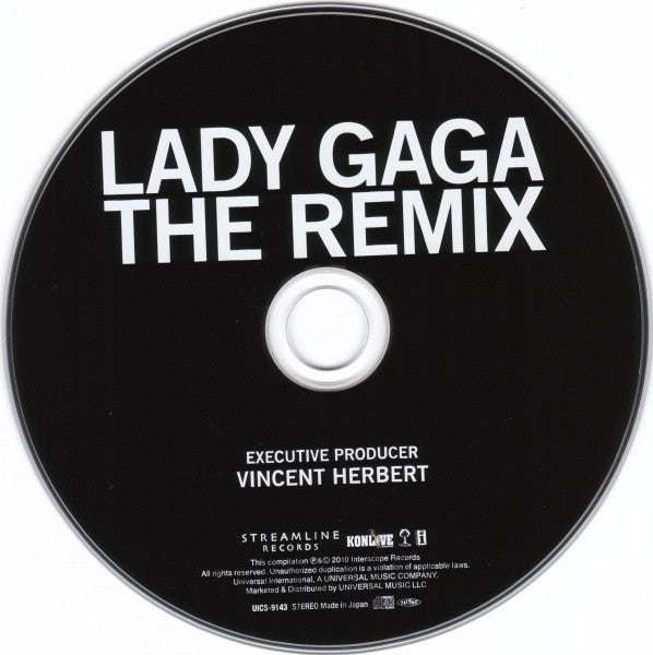 Lady Gaga : The Remix (CD, Comp, Ltd, RE, Sil)