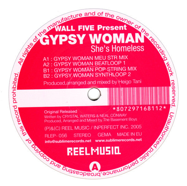 Wall 5 : Gypsy Woman (She's Homeless) (12")