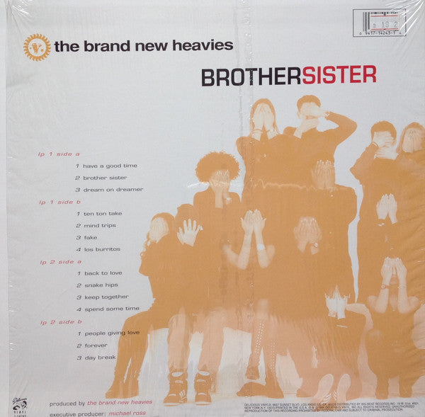 The Brand New Heavies : Brother Sister (2xLP, Album)