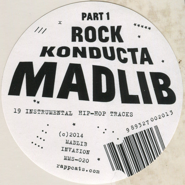 Madlib : Rock Konducta (Part 1) (LP, Album)