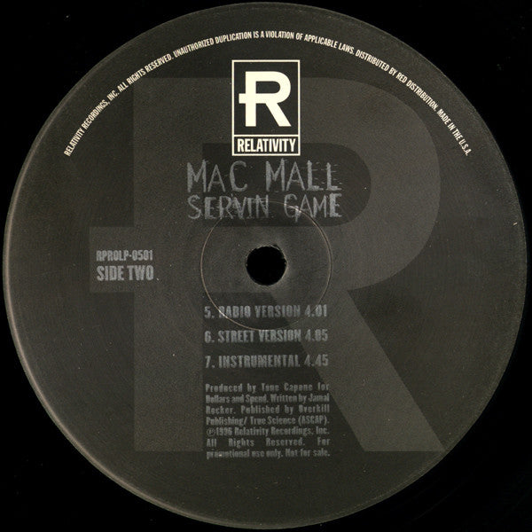 Mac Mall : Lets Get A Telly (12", Promo)