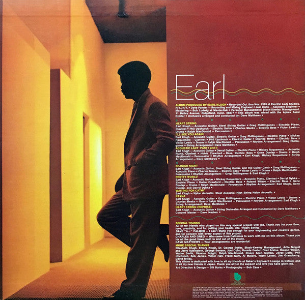 Earl Klugh : Heart String (LP, Album)