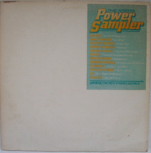 Various : The Arista Power Sampler (LP, Promo, Smplr)