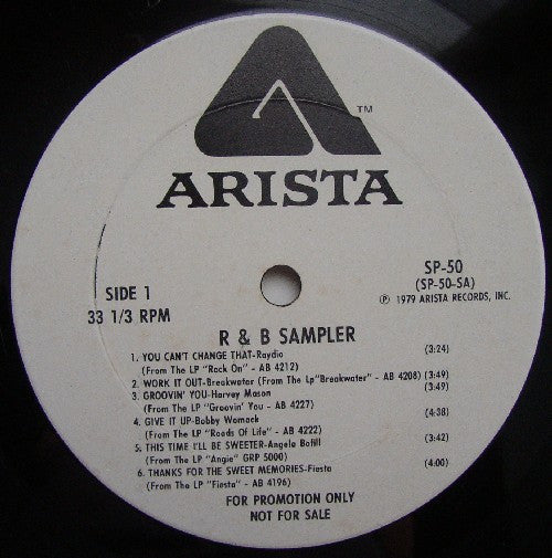 Various : The Arista Power Sampler (LP, Promo, Smplr)