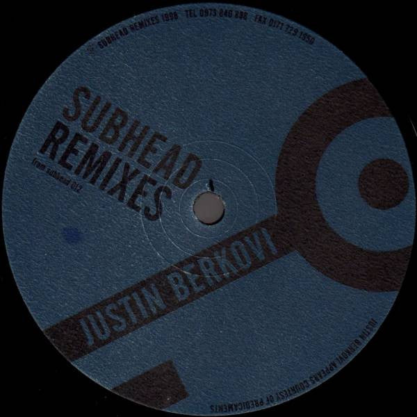 Subhead : Subhead Remixes (12")