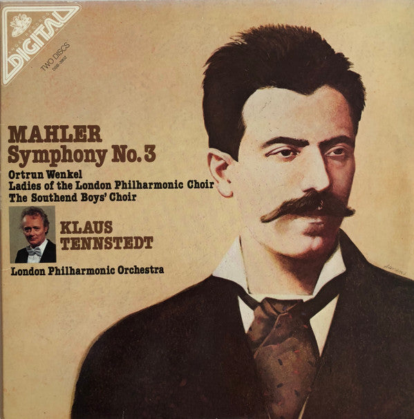 Gustav Mahler, Klaus Tennstedt, The London Philharmonic Orchestra, Ortrun Wenkel, Southend Boys' Choir, Ladies Of The London Philharmonic Choir : Mahler Symphony No.3 (2xLP)