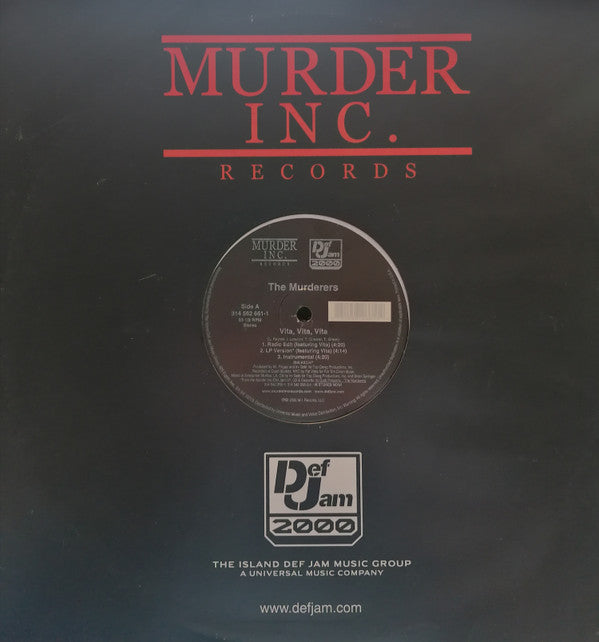 The Murderers Feat. Vita (3) : Vita, Vita, Vita (12")