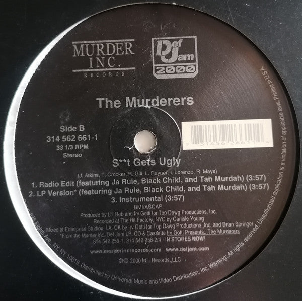 The Murderers Feat. Vita (3) : Vita, Vita, Vita (12")