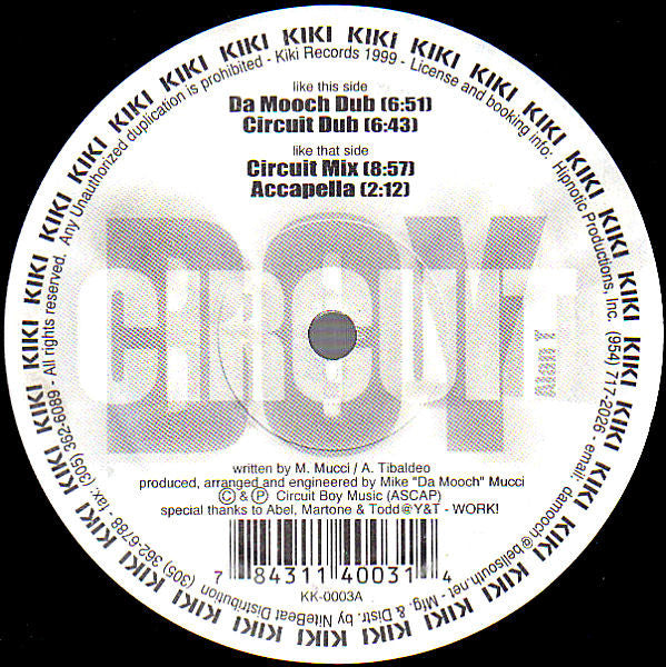 Circuit Boy & Alan T : Like This (12")