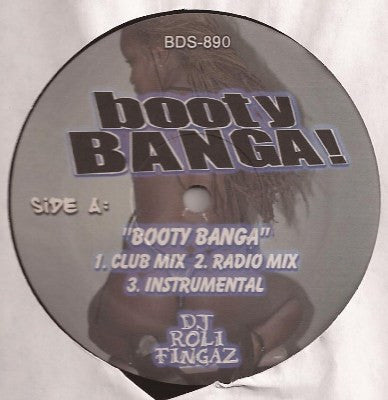 DJ Roli Fingaz : Booty Banga  (12")