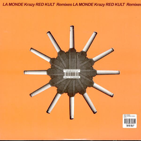 DJ La Monde : Krazy (Red Kult Remixes) (12")