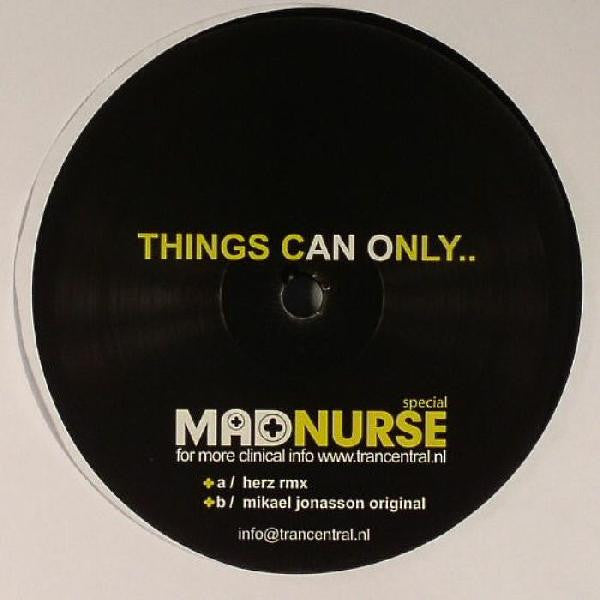 Mikael Jonasson : Things Can Only... (12")