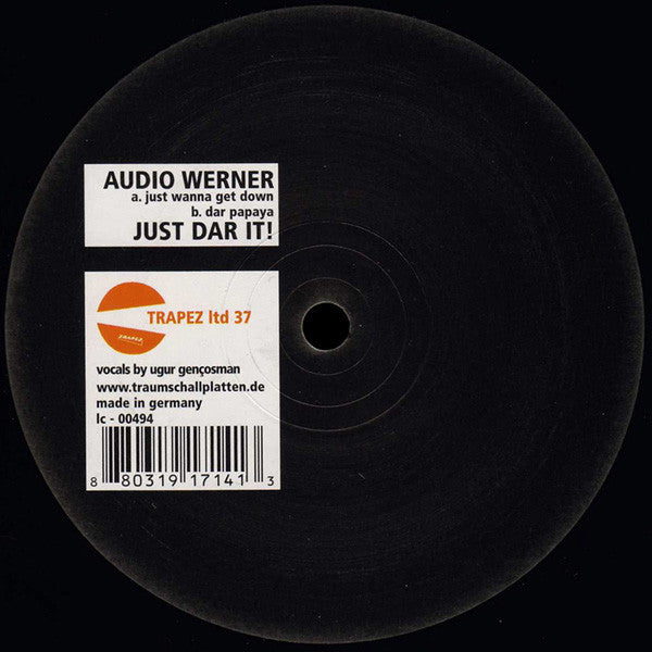 Audio Werner : Just Dar It! (12")