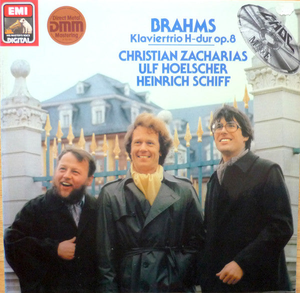 Christian Zacharias, Ulf Hoelscher, Heinrich Schiff : Brahms - Klaviertrio H-Dur Op. 8 (LP, Album, Gat)