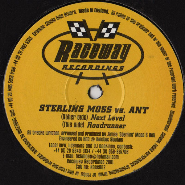 Sterling Moss vs. Ant : Next Level (12")