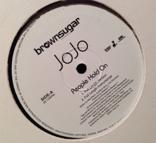 JoJo (15) : People Hold On (12")