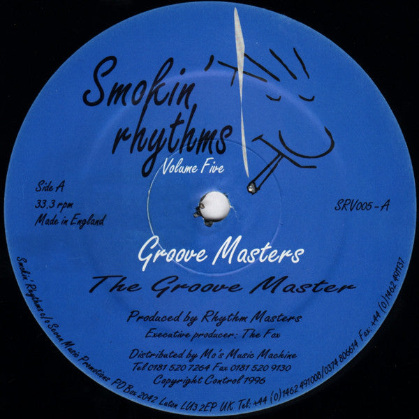 Groove Masters (3) : Smokin' Rhythms Volume Five (12")