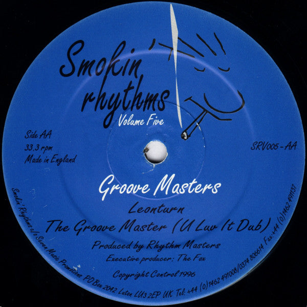 Groove Masters (3) : Smokin' Rhythms Volume Five (12")