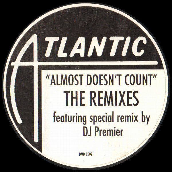 Brandy (2) : Almost Doesn't Count (The Remixes) (12", Promo)