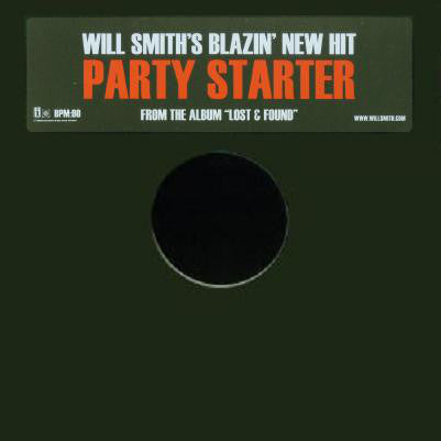 Will Smith : Party Starter (12", Promo)