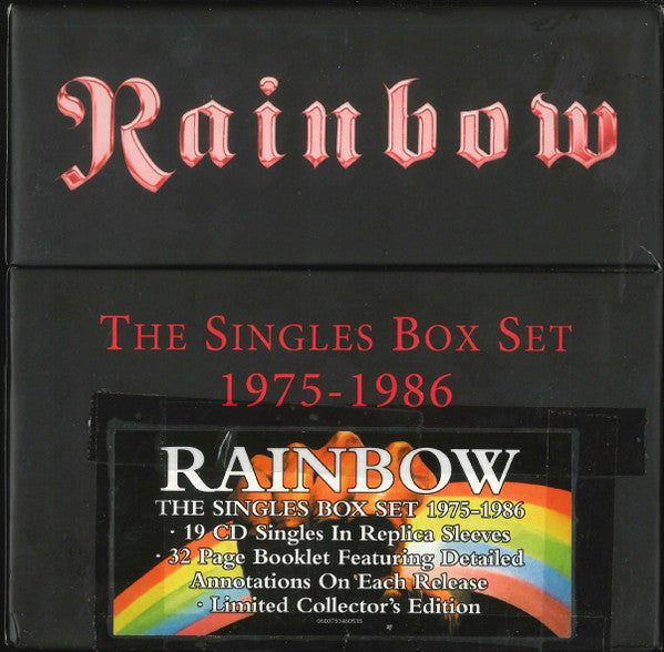 Rainbow : The Singles Box Set 1975-1986 (19xCD, Comp, Ltd, RM + Box)