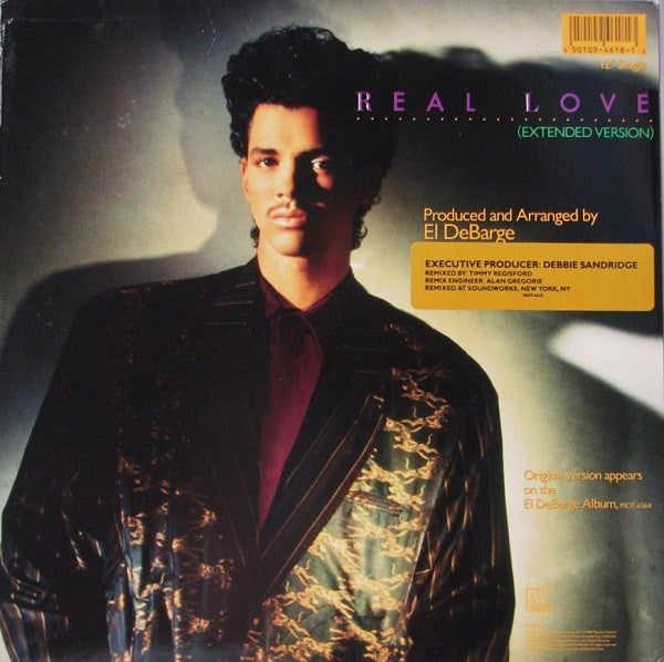 El DeBarge : Real Love (Extended Version) (12", Single)