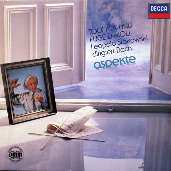 Leopold Stokowski, The Czech Philharmonic Orchestra : Leopold Stokowski Dirigiert Bach  (LP, RE, RM)