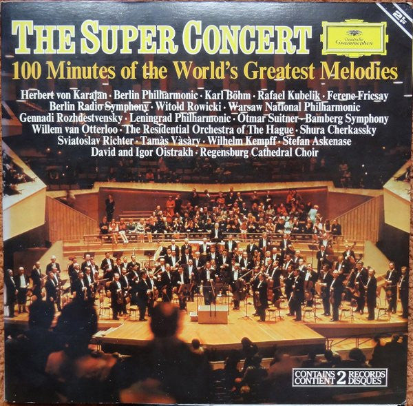 Various : The Super Concert (100 Minutes Of The World's Greatest Melodies) (2xLP, Comp, RE)