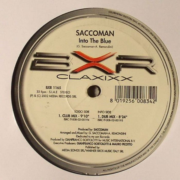 Saccoman : Into The Blue (12")