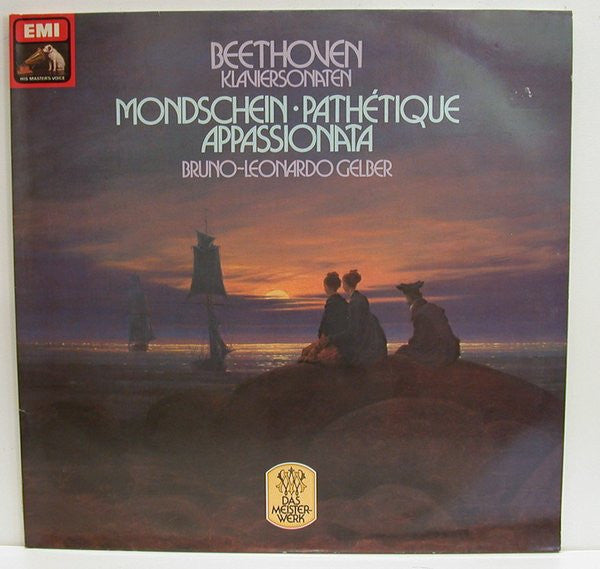 Ludwig Van Beethoven, Bruno Leonardo Gelber : Mondschein • Pathétique • Appassionata (LP, RE)