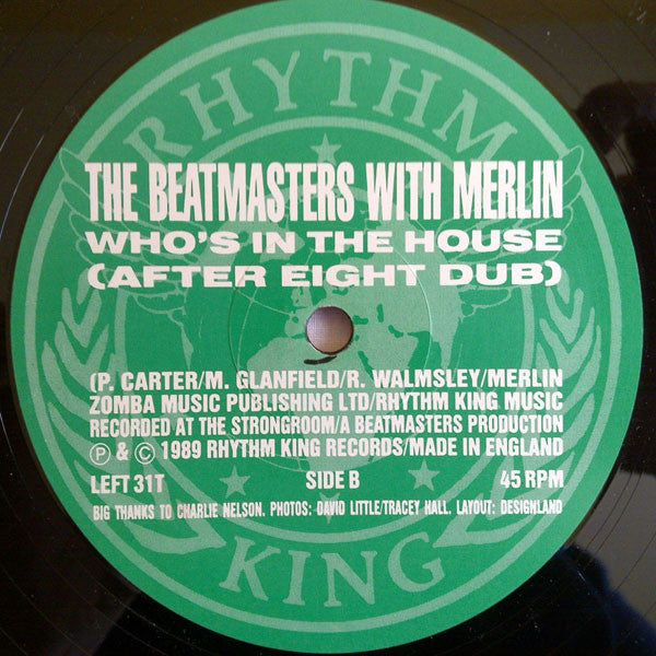 The Beatmasters With Merlin : Who's In The House (12")