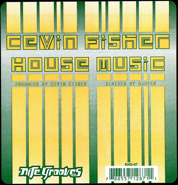 Cevin Fisher : House Music (12")