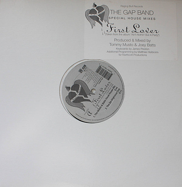 The Gap Band : First Lover (Special House Mixes) (12")