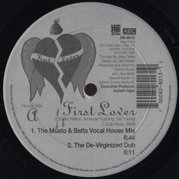 The Gap Band : First Lover (Special House Mixes) (12")