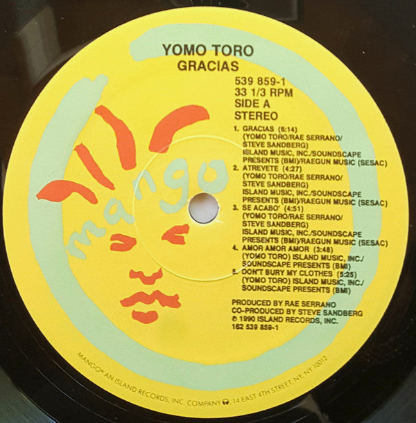 Yomo Toro : Gracias (LP, Album)