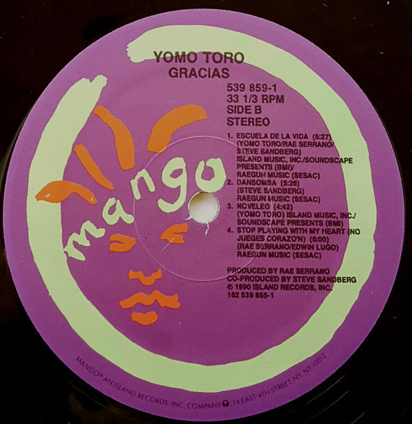 Yomo Toro : Gracias (LP, Album)