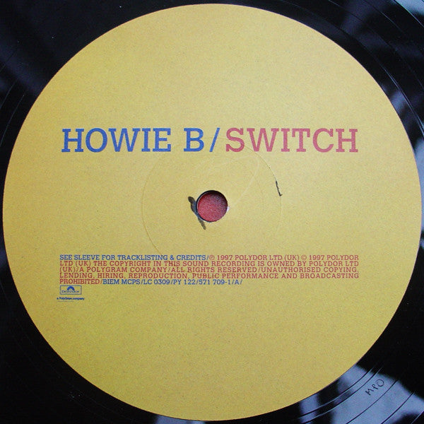 Howie B. : Switch (12")