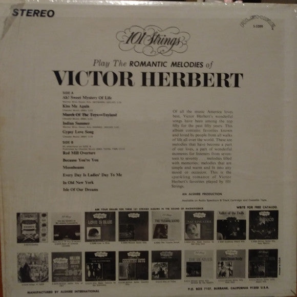 101 Strings : Play The Romantic Melodies Of Victor Herbert (LP)