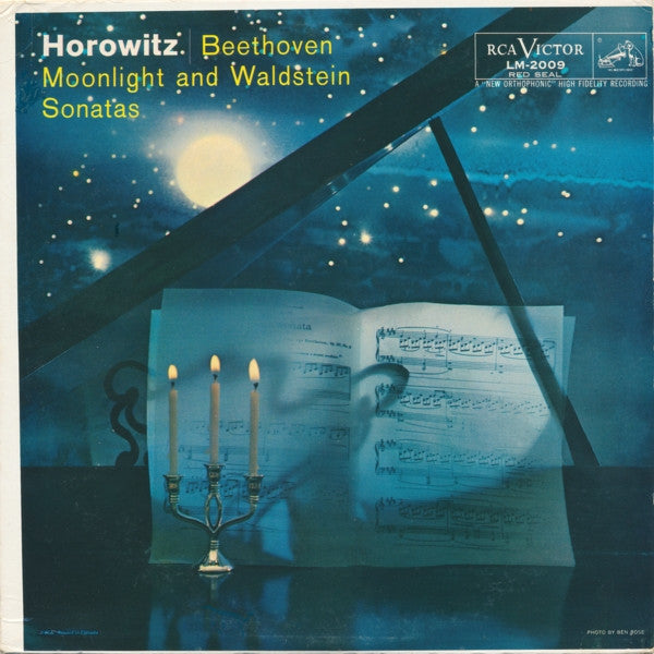 Vladimir Horowitz, Ludwig van Beethoven : Moonlight And Waldstein Sonatas (LP)