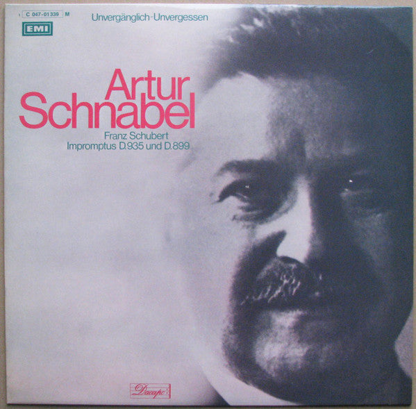 Artur Schnabel - Franz Schubert : Impromptus D.935 Und D.899 (LP, Mono)