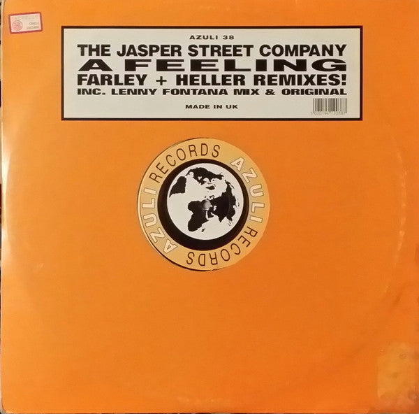 DJ Spen Presents Jasper Street Co. : A Feeling (2x12")