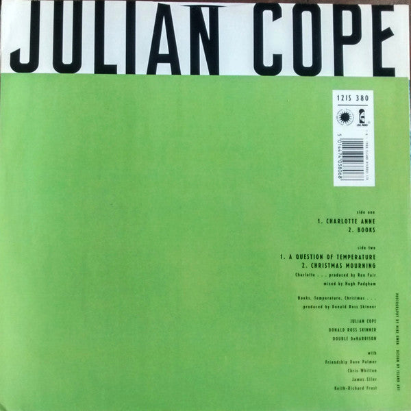 Julian Cope : Charlotte Anne (12", Single)